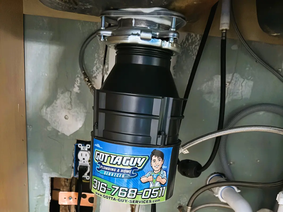 Garbage disposal repair and installation in Wichita