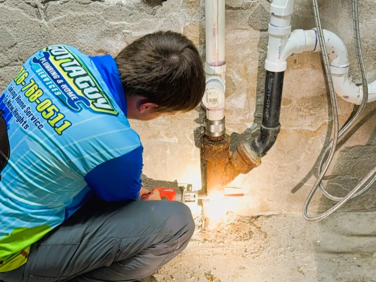 Professional pipe repair and whole-home repipe in Wichita