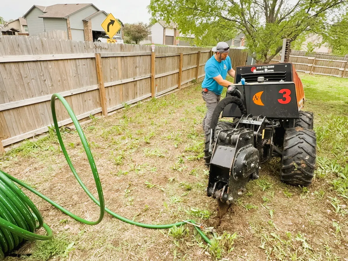 Sprinkler system installation Wichita