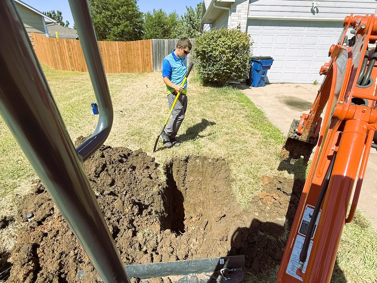 Water service line repair and replacement in Wichita