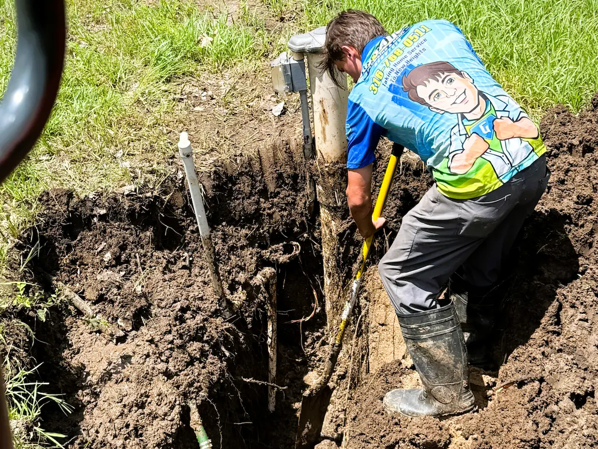 Well pump and pressure tank service in Wichita